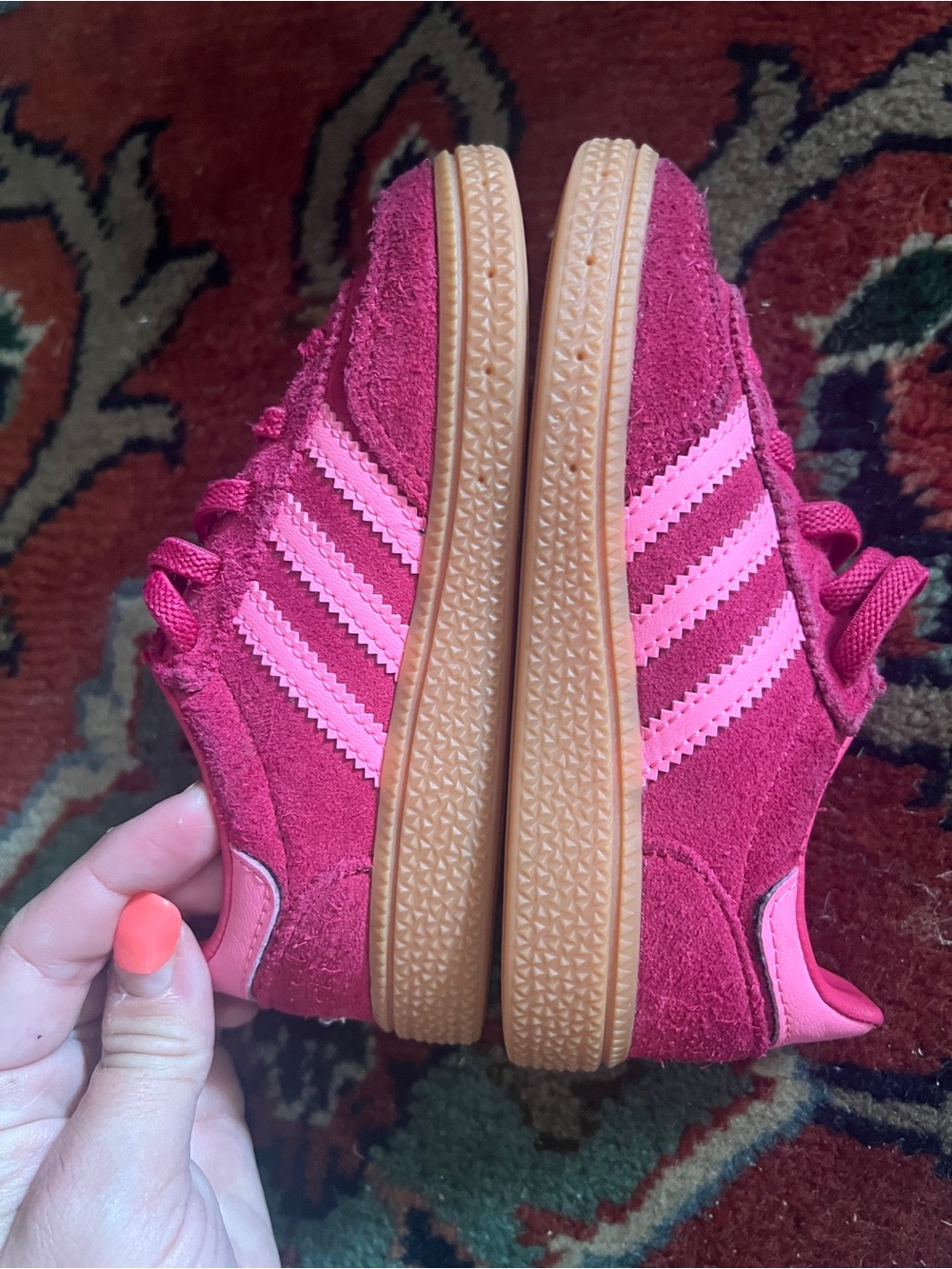 adidas toddler girl 2/3T Sneakers  Size 8